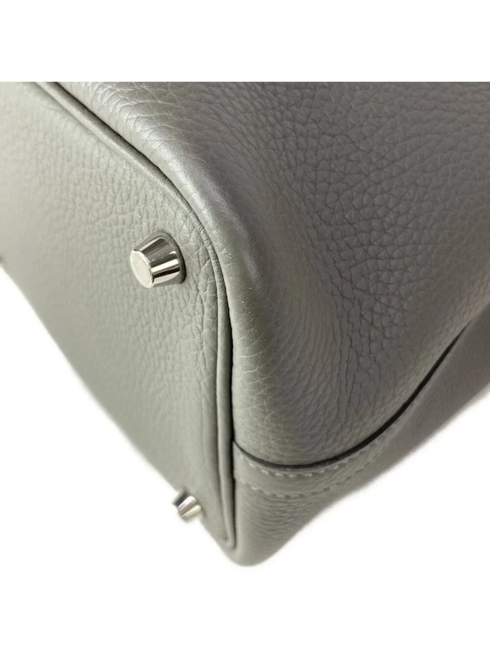 Hermes Handbag Picotin Lock PM Grimeia Silver